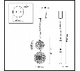 Подвесной светильник Odeon Light Caramella 5412/13LC