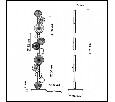 Торшер Odeon Light Caramella 5412/68FL