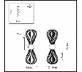 Бра Odeon Light Elica 1 5417/2W