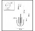 Подвесная люстра Odeon Light Memfi 6633/70L