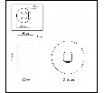 Встраиваемый светильник Odeon Light Vitty 6651/1WL3