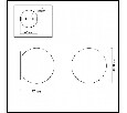 Накладной светильник Odeon Light Marbella 6684/5CL