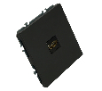 Розетка HDMI 2.0 Type A (механизм), серия Эмили, STEKKER, RST00-5118-05, черный уголь, soft touch