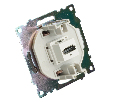 Розетка HDMI 2.1, Type A (механизм), STEKKER GLS00-7118-04, серия Катрин, шоколад
