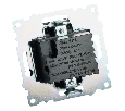 Розетка 2-местная USB + type C (механизм), STEKKER GLS10-7116-05, 250B, 3А, серия Катрин, черный