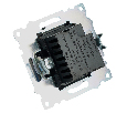 Розетка 2-местная USB + type C (механизм), STEKKER GLS10-7116-05, 250B, 3А, серия Катрин, черный