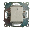 Розетка 2-местная USB + type C (механизм), STEKKER GLS10-7116-02, 250B, 3A, max 20W, серия Катрин, шампань