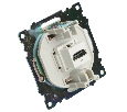 Розетка HDMI 2.1, Type A  (механизм), STEKKER GLS00-7118-02, серия Катрин, шампань