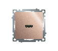 Розетка HDMI 2.1, Type A  (механизм), STEKKER GLS00-7118-02, серия Катрин, шампань