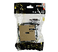 Розетка HDMI 2.1, Type A (механизм), STEKKER, GLS00-7118-08, серия Катрин, золото