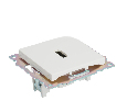 Розетка HDMI 2.1, Type A  (механизм), STEKKER GLS00-7118-01, серия Катрин, белый