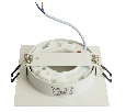Светильник встраиваемый Feron DL506 потолочный GX53 белый + черный квадрат