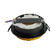 Светильник встраиваемый Feron DL507 потолочный GX53 черный + золото круг
