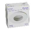 Светильник встраиваемый Feron DL3114 потолочный MR16 G5.3 белый