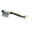 Светильник садово-парковый Feron DH015, на стену, 2*GU10 MR11 230V, черный
