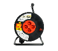 Удлинитель на катушке Stekker STD03-20-30 Standart 4-местный с/з ПВС 3*1,5, оранжевый, 16А, IP20,30м (29405)