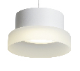 Светильник потолочный Feron Barrel HL4608 OPAL levitation 12W, 230V, GX53, белый, на подвесе 1,7 м