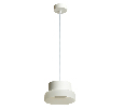 Светильник потолочный Feron Barrel HL4608 OPAL levitation 12W, 230V, GX53, белый, на подвесе 1,7 м