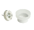 Светильник потолочный Feron Barrel HL4608 OPAL levitation 12W, 230V, GX53, белый, на подвесе 1,7 м