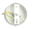 Светильник потолочный Feron Barrel HL4608 OPAL levitation 12W, 230V, GX53, белый, на подвесе 1,7 м