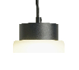 Светильник потолочный Feron Barrel HL4608 OPAL levitation 12W, 230V, GX53, черный, на подвесе 1,7 м