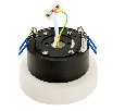 Светильник потолочный Feron HL460 Barrel OPAL 12W, 230V, GX53, черный