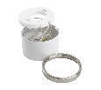 Светильник потолочный Feron Barrel DUET HL459  12W, 230V,GX53, белый + хром IP20