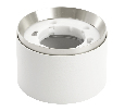 Светильник потолочный Feron Barrel DUET HL459  12W, 230V,GX53, белый + хром IP20
