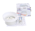 Светильник  настенный Feron HL460 OPAL 12W, 230V, GX53, белый IP20