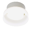 Светильник  настенный Feron HL460 OPAL 12W, 230V, GX53, белый IP20