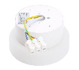 Светильник  настенный Feron HL460 OPAL 12W, 230V, GX53, белый IP20