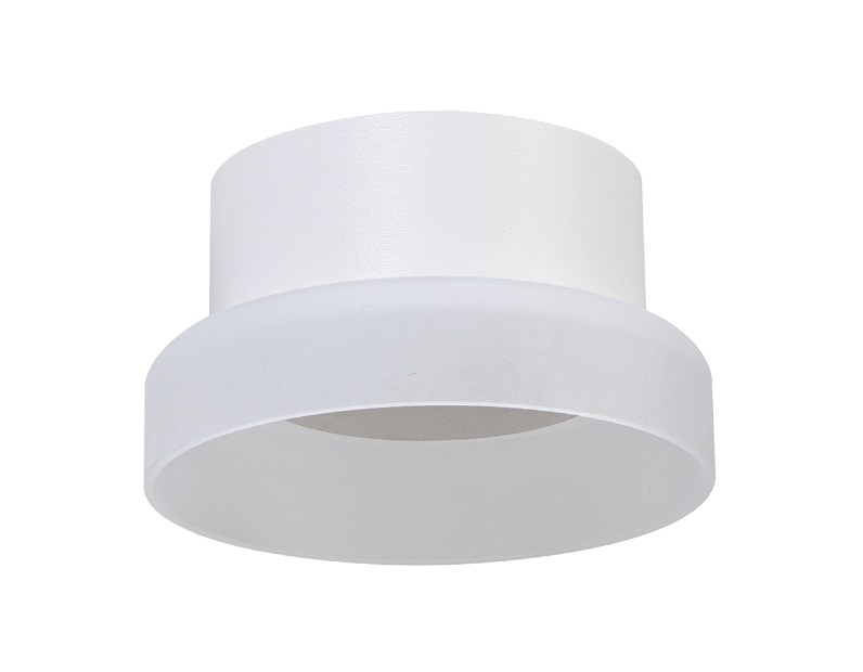 Светильник  настенный Feron HL460 OPAL 12W, 230V, GX53, белый IP20