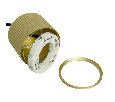 Светильник потолочный Feron Barrel HL4588 ARIA  levitation 12W, 230V, GX53, золото + черный, на подвесе 1,7 м