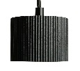 Светильник потолочный Feron Barrel HL4588 ARIA  levitation 12W, 230V, GX53, черный, на подвесе 1,7 м