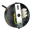 Светильник потолочный Feron Barrel HL4588 ARIA  levitation 12W, 230V, GX53, серебро + черный, на подвесе 1,7 м