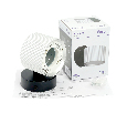 Светильник  настенный Feron HL4580 ARIA 12W, 230V,GX53, серебро + черный IP20