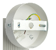 Светильник  настенный Feron HL4580 ARIA 12W, 230V,GX53, белый IP20