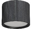 Светильник потолочный Feron HL458  Barrel ARIA 12W, 230V, GX53, черный