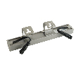 LL-893 Светодиодный линейный прожектор для подсветки стен, синий, 250*40*25mm, 6W DC24V, IP65