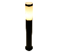 Светильник садово-парковый Feron DH042-450, Техно столб, 18W E27 230V, черный