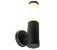 Светильник садово-парковый Feron DH041-B, Техно на стену вверх, 18W E27 230V, черный