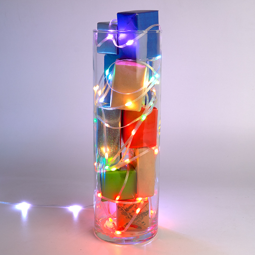 Гирлянда линейная Feron CL593 Smart, 10м USB  + Пульт ДУ RGB, прозрачный шнур 51463