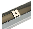 Светильник светодиодный линейный Feron AL5090 IP65 36W 6500K 1235*63*35мм