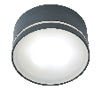 Светильник потолочный Feron HL457 12W, 230V, GX53, черный