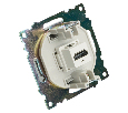 Розетка HDMI 2.1, Type A (механизм), STEKKER GLS00-7118-03, серия Катрин, серебро