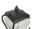 Светильник садово-парковый Feron PL744  на постамент 60W 230V E27, черный