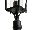 Светильник садово-парковый Feron PL736 столб 60W E27 230V, черный