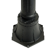Светильник садово-парковый Feron PL736 столб 60W E27 230V, черный