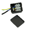 Светильник садово-парковый Feron PL736 столб 60W E27 230V, черный