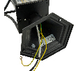 Светильник садово-парковый Feron PL734  на постамент 60W 230V E27, черный